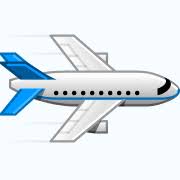 Plane Emoticon Skype Animated Emoticons Funny Gif Travel Clipart