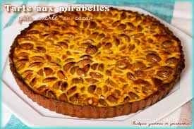 Tarte Aux Mirabelles Pate Au Cacao Recette Tarte Aux Mirabelles Recette Tarte Alimentation