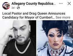 ASKED TO SHARE RUNNING FOR MAYOR IN CUMBERLAND MARYLAND