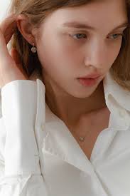 3차 리오더] Deep Rose Hook Earring