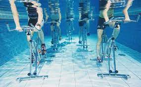 Aquacycling The Next Big Fitness Trend That Gives You More Reasons To Enjoy The Pool Copy Paste This Link To Read More Http Pool Workout Fun Workouts Aqua