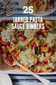 25 Quick Fix Dinners With Jarred Pasta Sauce Easy Pasta Recipes Chicken Pasta Dishes Shrimp Pasta Recipes Easy