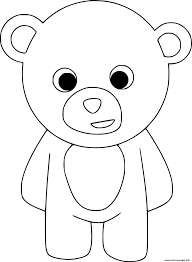 Little polar bear with his mom going for ride. Cartoon Little Bear Coloring Pages Printable