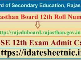 The pass percentage of bihar board class 12 exam 2021 was 78. Rajasthan Board 12th Roll Number 2021 Released Rbse 12th Admit Card