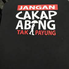 Jangan cakap abang tak payung. Hot Item Jangan Cakap Abang Tak Payung Shopee Malaysia