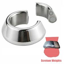 Ms magna chute magnetic ball stretcher $ 57.99. Magnetic Cock Rings Male Chastity Penis Cage Ball Scrotum Stretcher Testis Weight Delay Ejaculation Sex Toys For Men Buy At A Low Prices On Joom E Commerce Platform