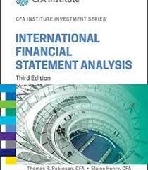 International Financial Statement Analysis 3rd Edition Pdf Financial Statement Analysis Financial Statement Financial