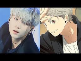 Kpop X Anime Edits Yoongjae Af Cute Anime Guys Anime Haikyuu
