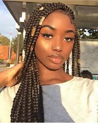 Caringfornaturalhair For All Things Natural Hair Care Naturalhair Box Braids Hairstyles Natural Hair Styles Cool Braid Hairstyles