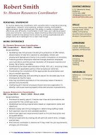 Your human resources manager cover letter should clearly highlight the relevant core skills and experience that you bring to the human resources job opportunity. Human Resources Coordinator Resume Samples Qwikresume