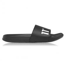 11 Degrees 11Degrees Core Black Slides Sandals - 11 Degrees from Club JJ UK