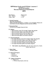 Maybe you would like to learn more about one of these? Rpp Bahasa Sunda Sd Kelas 1 Semester 1 Ktsp