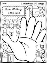 This apple coloring page is a great activity to do for the 100th day of school. Free Printable 100 Days Of School Coloring Pages