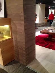 Saulenverkleidung Holz Raumteiler Haus Ideen Haus