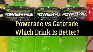 Powerade Vs Gatorade Vs Water Nutrition Facts And Sugar