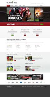 Online Betting Multipage Html Template Website Template Website Template Design Responsive Website Template