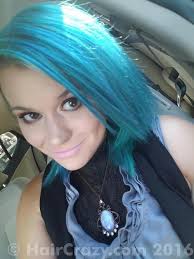 Russetbrunette Aqua Ion Color Brilliance Crazy Color Blue Jade Light Blonde Hair Light Hair Teal Hair Dye