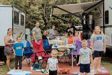 Happy Campers, Pig Roast Potluck Weekend!