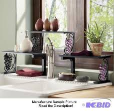 grape two tier over the sink shelf