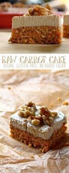 Looking For Something Healthy And Decadent Try This Raw Carrot Cake 100 Vegan Gluten Free And Grain Free C Raw Vegan Desserts Raw Carrot Cakes Cake Bites