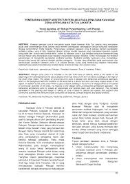 Maybe you would like to learn more about one of these? Pdf Penerapan Konsep Arsitektur Perilaku Pada Penataan Kawasan Zona 4 Pekojan Kota Tua