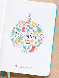 New month, new bullet journal setup. December Bullet Journal Wellella