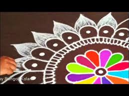 Pongal or sankranthi is much known for beautiful rangoli designs. Pongal Kolam Sankranthi Muggulu Easy Rangoli For Pongal Pongal Kolam Without Dots à®ª à®™ à®•à®² à®• à®²à®® Youtube