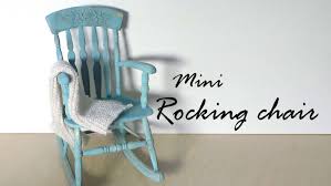 Miniature Furniture Rocking Chair Tutorial Dolls Dollhouse Miniature Furniture Dollhouse Miniature Tutorials Diy Dollhouse Furniture