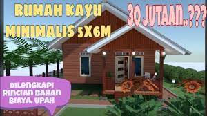 Maybe you would like to learn more about one of these? Desain Rumah Kayu Minimalis 5x6 Meter Rumah Kayu Di Kampung Youtube