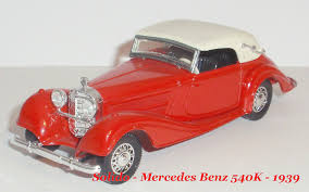Mod 1 43 Solido Mercedes Benz 540k 1939 Cars Trucks Diecast Cars Diecast