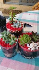 Dont Know What To Do With Your Used Candle Jars Try This Succulent Terrariums Party Idea Di In 2020 Recycled Candle Jars Candle Jar Diy Repurpose Candle Jars