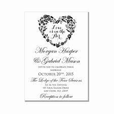 Wedding Invitation Template For Word Inspirational Wedding Invitation T Blank Wedding Invitation Templates Wedding Invitation Templates Wedding Invitation Text