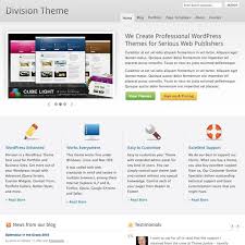 Division Wordpress Business Theme Professional Wordpress Themes Wordpress Theme Portfolio Creative Wordpress Themes