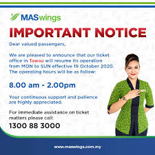 Failure to present the required documents may result in denial of passenger from the flight. Maswings Welcome