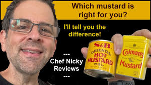 Chef Nicky’s Colman’s vs. S&B Mustard Powder Taste Test
