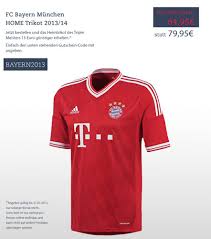 Im internet zeigen bilder womöglich das neue auswärtstrikot des fc bayern für die saison 2014/15. Das Neue Fc Bayern Trikot 2013 2014 15 Rabatt