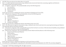 Image result for Behavioral Activity Rating Scale