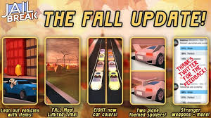 Jailbreak Fall Update Roblox Roblox How To Lean Out Robbery