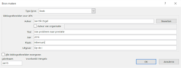 Bronverwijzing In Word Automatiseren Afstudeergoeroes