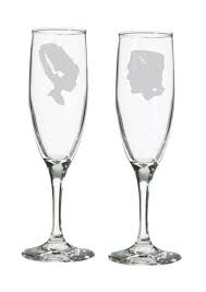 Frankenstein Bride Horror Wedding Champagne Flutes Etsy Horror Wedding Nerdy Wedding Wedding Toasting Glasses