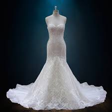 Take care of your garb and. Mermaid Trumpet Wedding Dress With Lace Applique And Sparkly Etsy