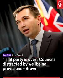 The government is removing four wellbeing provisions from the Local  Government Act. It says the provisions, social, economic, environmental and  cultural well-being, are partly to blame for sky rocketing rates. Full story