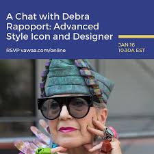 Debra Rapoport A Chat with the Style Icon