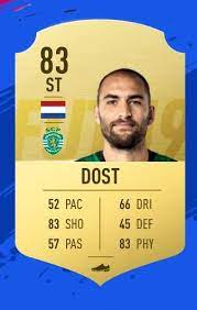 Dost fifa 21 is 31 years old and has 2* skills and 3* weakfoot, and is right footed. Bas Dost Appreciation Post What An Animal Unstoppable In The Air 3 Second Half Appearances 3 Goals 3 Wins Pace Does Not Matter In Fifa Fifa