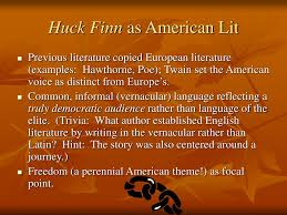 You are currently in the arts and literature question & answers quizzes . Ppt Mark Twain Huck Finn The River And Pop Culture Powerpoint Presentation Id 6948450