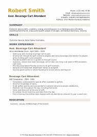 One of the objectives of a cover letter is to promote the candidate's job relevant skills. Beverage Cart Attendant Resume Samples Qwikresume