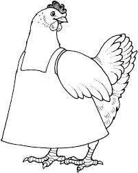 The Little Red Hen Coloring Pages Chicken Coloring Little Red Hen Chicken Coloring Pages