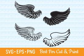 Download Wings Angel Heaven Flying Feather Graphic By Olimpdesign Creative Fabrica PSD Mockup Templates
