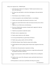 We did not find results for: Flowers For Algernon True Falsetest Teaching Resources