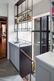 Amazing Floor To Ceiling Windows With Staircases Domedecor Interiordesign Floortoceilingwindows Windo Upper Kitchen Cabinets Bars For Home Modern Home Bar